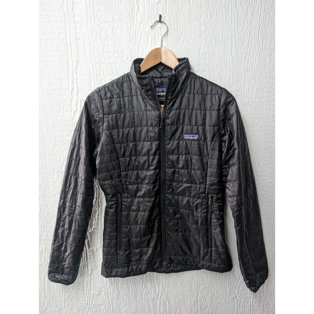 Patagonia Black Nano Puff Puffer Jacket Cost Women's Size XS